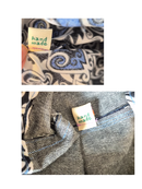 Handmade Blue Print Shirt & Shorts Set – Size 1–2