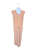 Ribbed Knit Sleeveless Maxi Dress