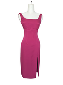 Dressing Paula Magenta Bodycon Midi Dress – Size UK 6 / XS
