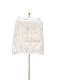 Mango (MNG) Crochet Knit Mini Skirt – Size XS (Brand new)