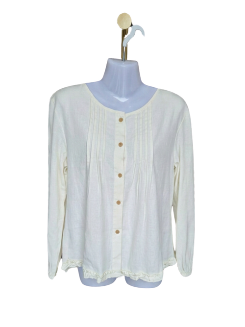 NITTA Collection Long Sleeve Blouse – Size Not Indicated (Fits S–M)