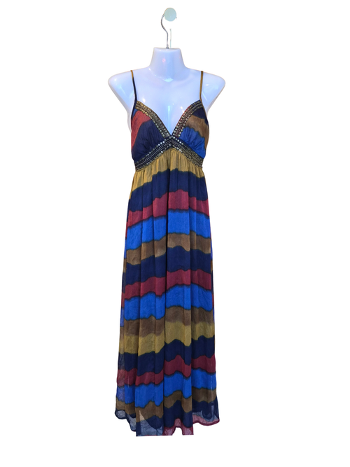 Forever 21 Boho Maxi Dress with Beaded Detail