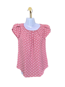 SHEIN Pink Polka Dot Blouse – Size XS