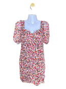 Forever New Petite Floral Ruched Mini Dress – Size S (Petite)