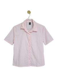 Dazy Light Pink Button-Up Shirt – Size S