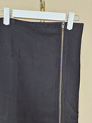 Black Midi Pencil Skirt (S/M)