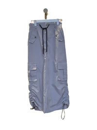 Keltis Grey Utility Cargo Maxi Skirt – Size S