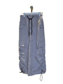 Keltis Grey Utility Cargo Maxi Skirt – Size S