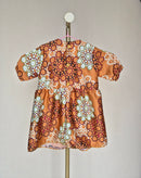 Handmade Girls' Geometric Print Dress (Brand New, not Pre-loved)