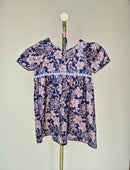 Handmade Girls' Floral Dress – Approx. Size 6