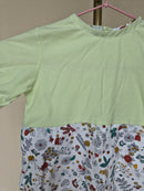 Handmade Kids' Lime Green Top & Pants Set – Approx. Size 4–5