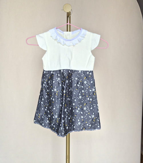 Handmade Baby Floral Dress – Approx. Size 2-3 years