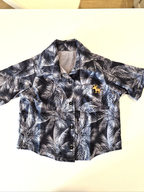 Handmade Tropical Print Kids Shirt (2–3 Years)