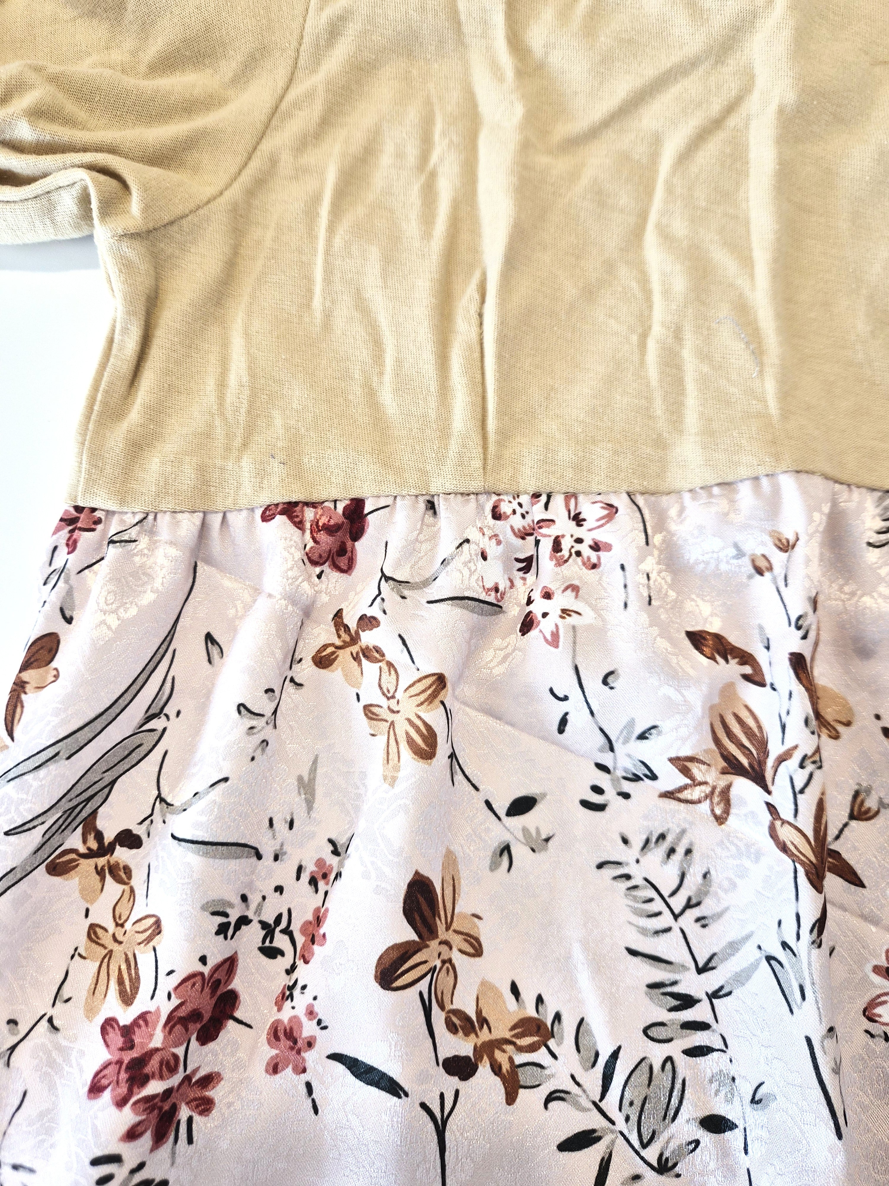 Handmade Floral Girls' Dress (Brand New)