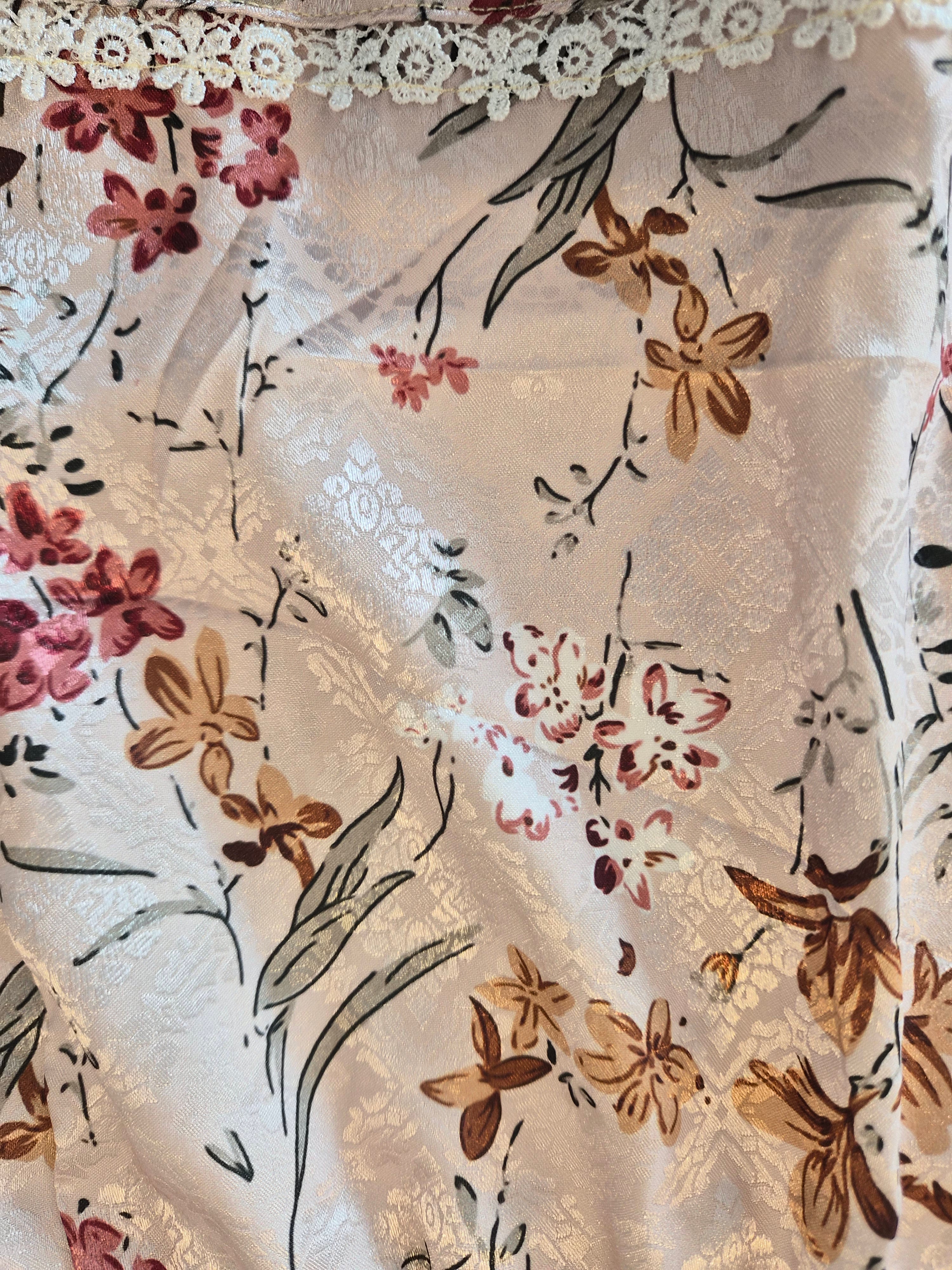 Handmade Floral Girls' Dress (Brand New)