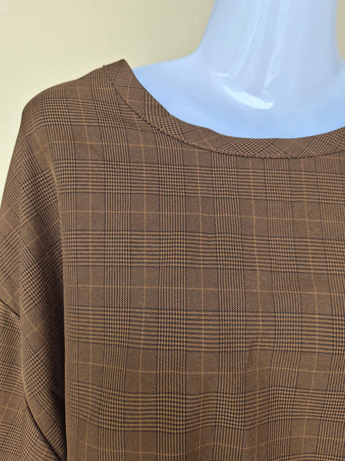 FILANTO Plaid Blouse – Size L