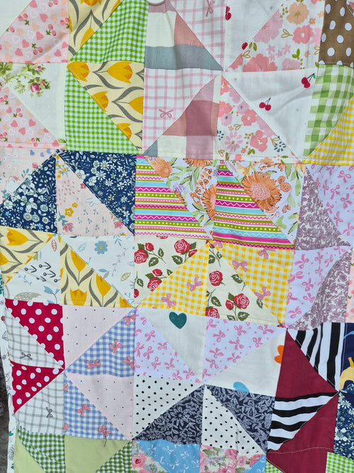 Handmade Patchwork Baby Blanket (Brand New)