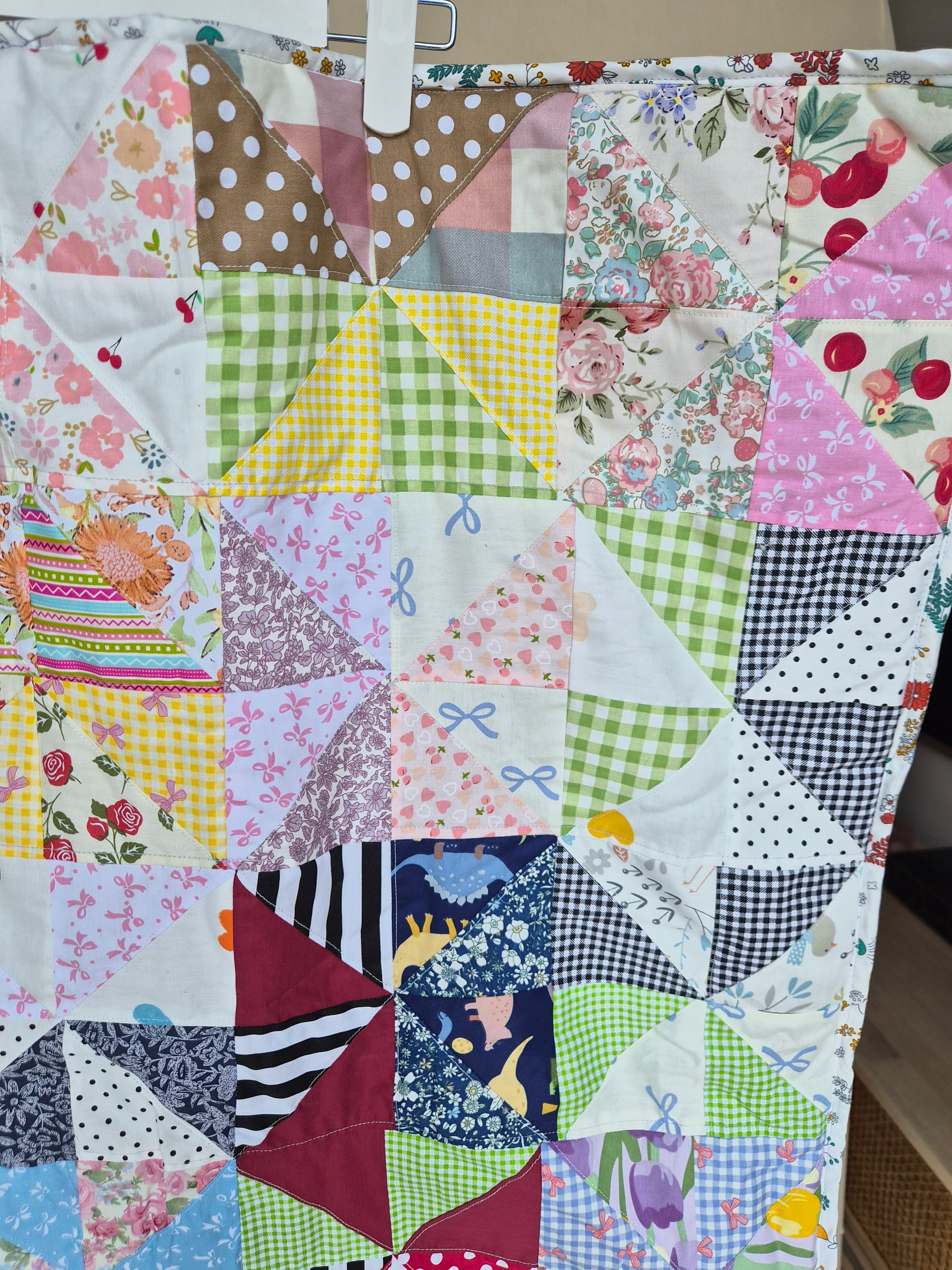 Handmade Patchwork Baby Blanket (Brand New)
