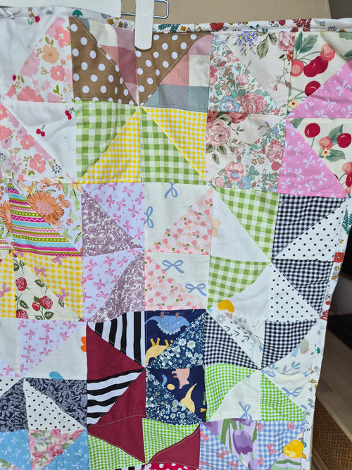 Handmade Patchwork Baby Blanket (Brand New)