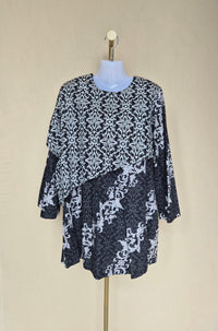 Batik Keris Cotton Print Blouse – 2XL