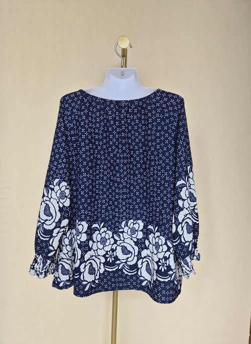 Ms. Read Floral Print Blouse – UK16 / US12 (L)