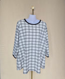 Ms. Read Grid Print Top – UK16 / US12 (L)