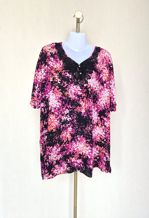 MS. READ Floral Blouse – Size UK 14 (L)
