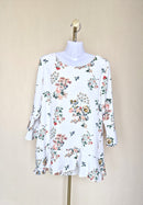 MS. READ White Floral Blouse – Size UK 16 (XL)