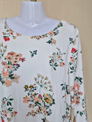 MS. READ White Floral Blouse – Size UK 16 (XL)