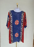 R.F. Collection Batik-Inspired Tunic Top