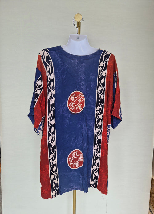 R.F. Collection Batik-Inspired Tunic Top