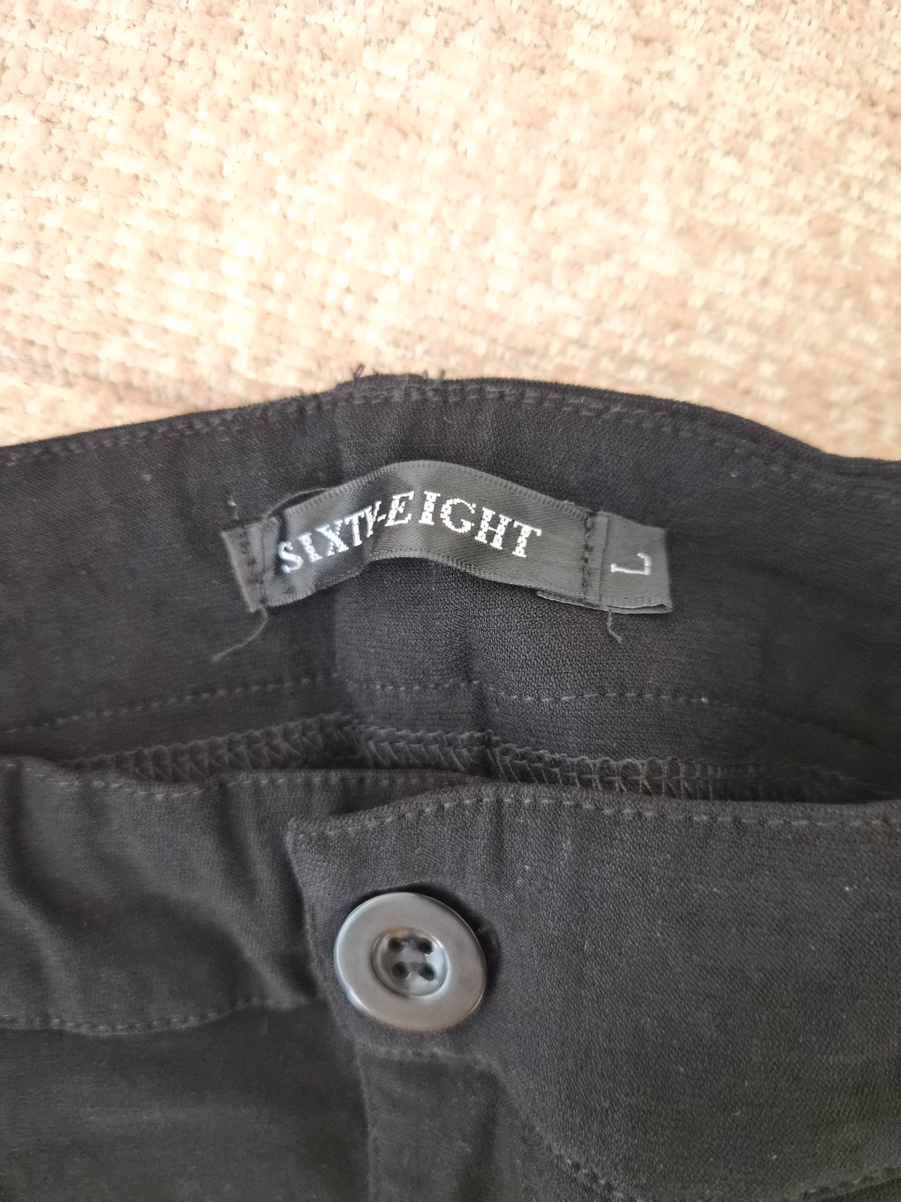 6IXTY8IGHT Black Skinny Pants – Size L