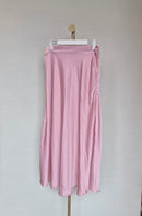 Lovito Satin Midi Skirt – Pink (Size L / EU 38 / US 8) Brand New