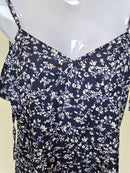 Floral Tie-Strap Mini Dress Free Size