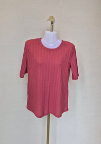 GRG Basic Ribbed Knit Top – XL