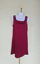 Dorothy Perkins Burgundy Shift Dress – UK 6 (US 2 / EU 34 / XS)