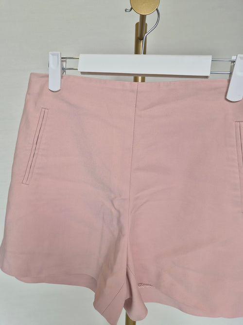 ZARA BASIC Blush Pink Tailored Shorts (Size M / EUR 38)