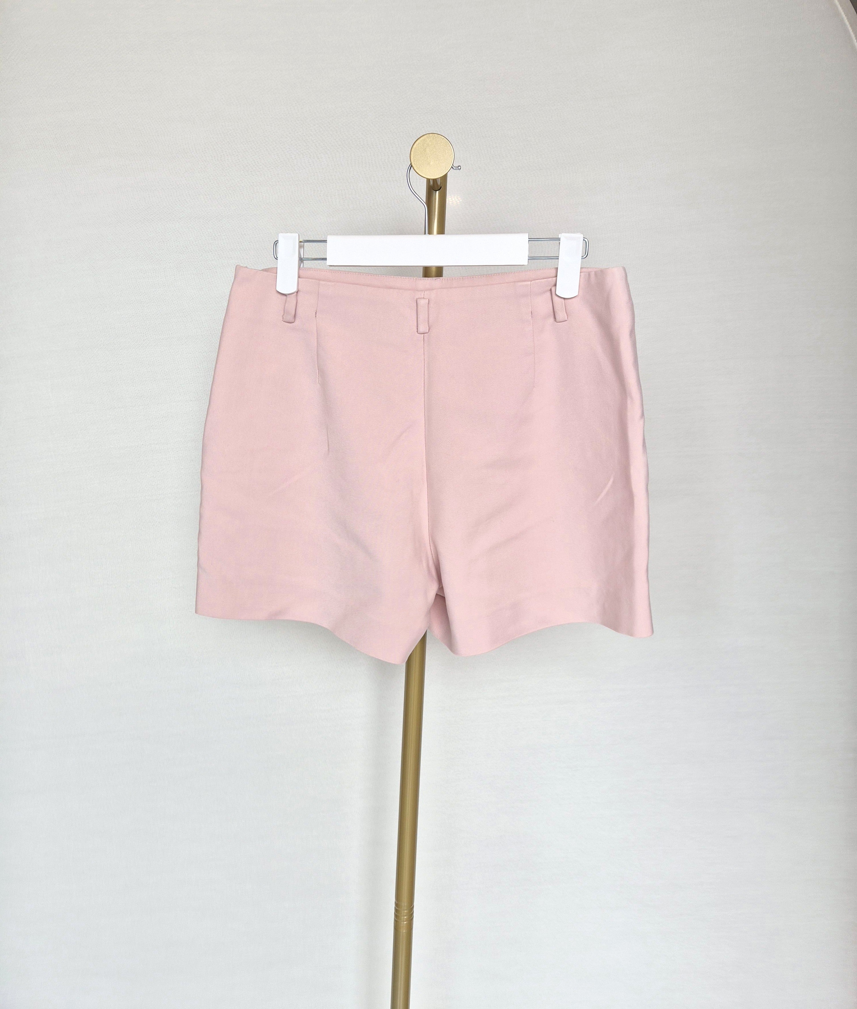 ZARA BASIC Blush Pink Tailored Shorts (Size M / EUR 38)