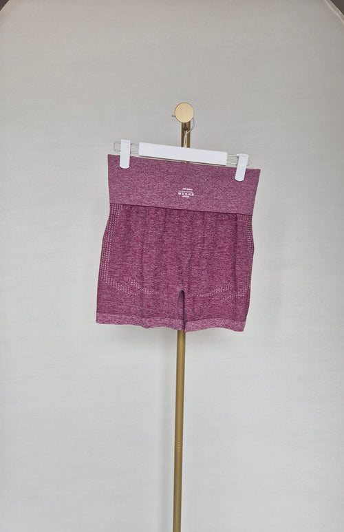High-Waisted Seamless Active Shorts Size S
