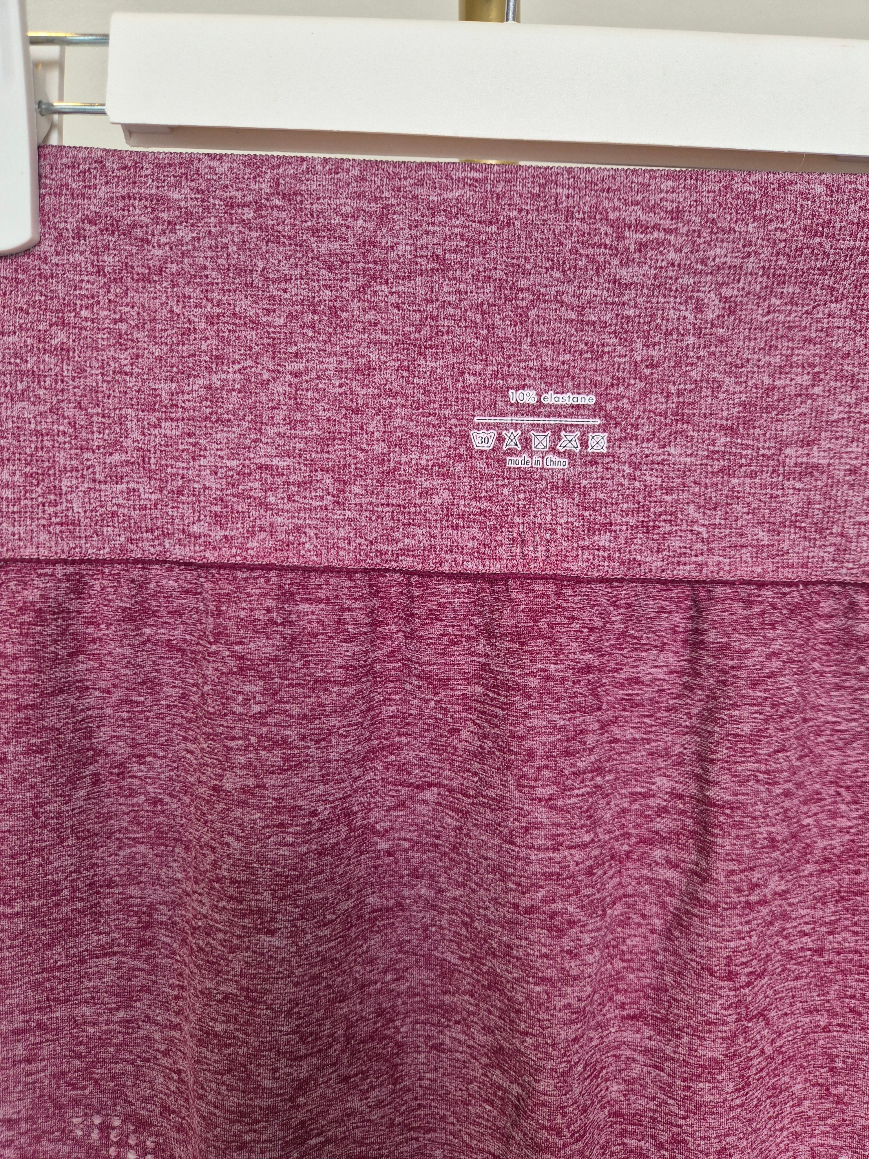 High-Waisted Seamless Active Shorts Size S