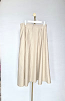 Saturday Club Champagne A-Line Midi Skirt (XL)