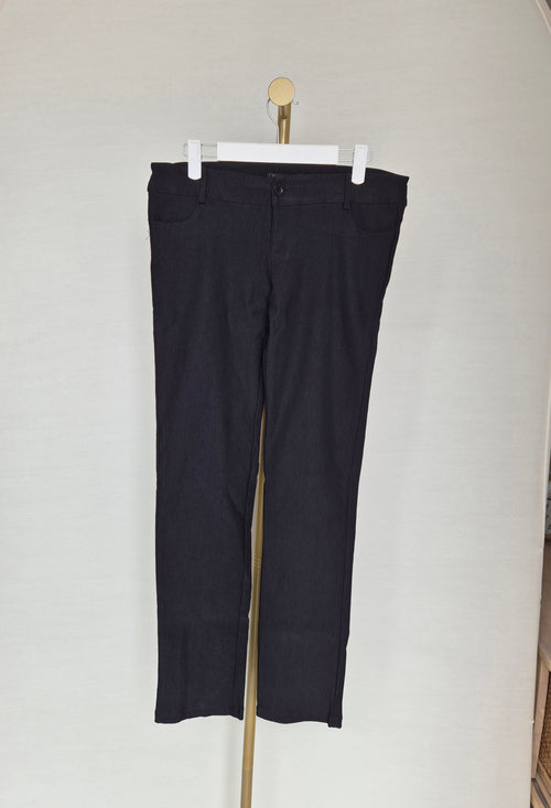 Sixty-Eight Black Slim Fit Pants (XL)