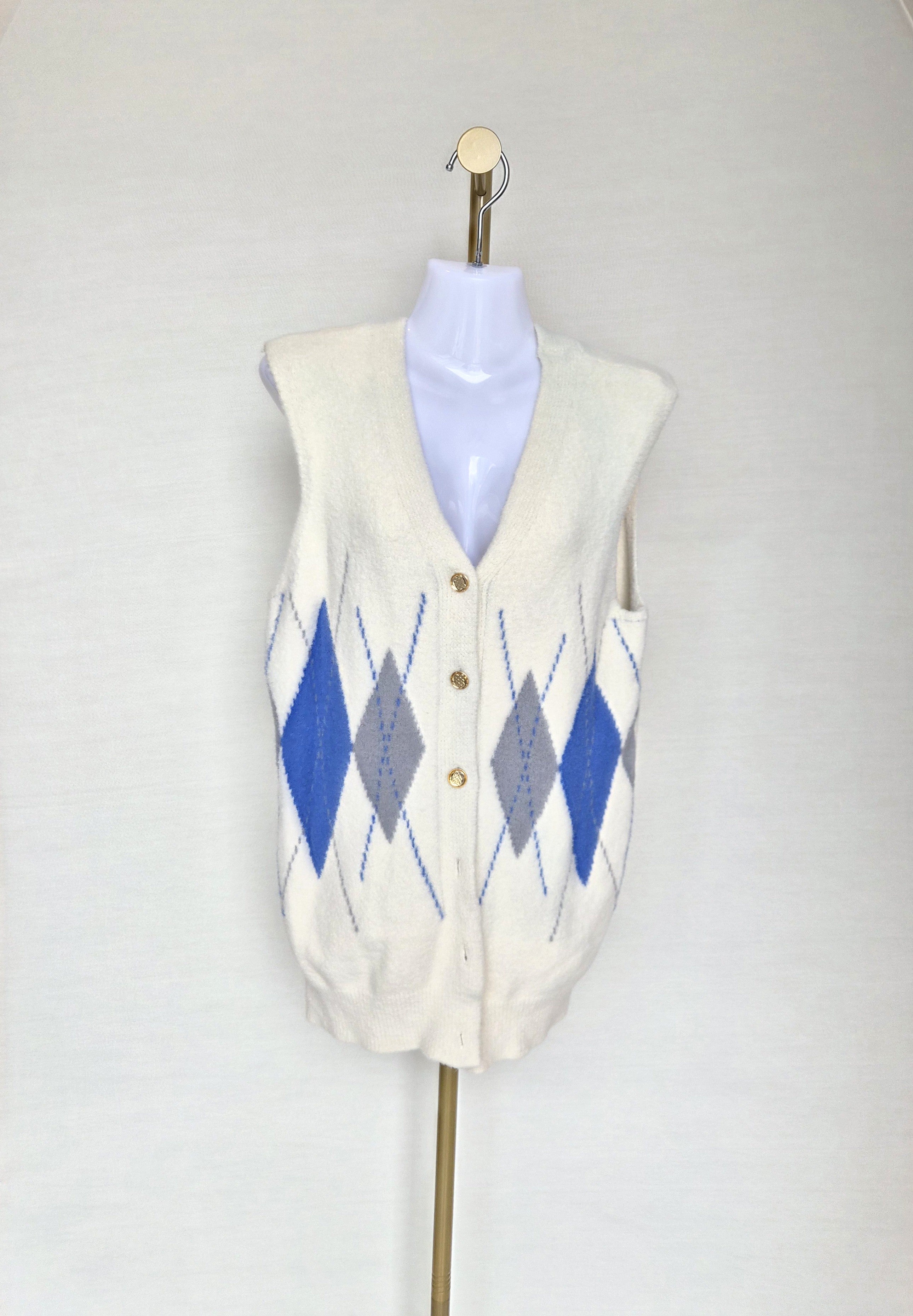 Pomelo Soft Knit Sleeveless Sweater Vest (S/M)
