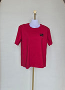 LALU Basic Cotton T-Shirt – Red (Size M)