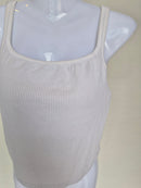 UNIQLO AIRism Ribbed Cropped Cami – Size L