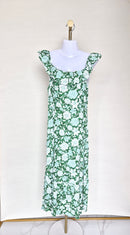 MNG Floral Ruffle Midi Dress – Size M