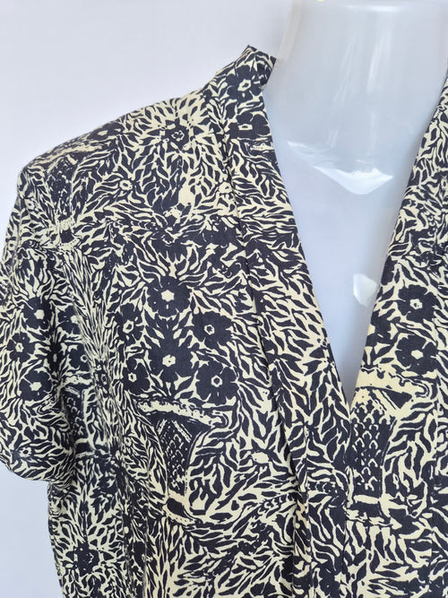 July Signature Botanical Blouse – Size S