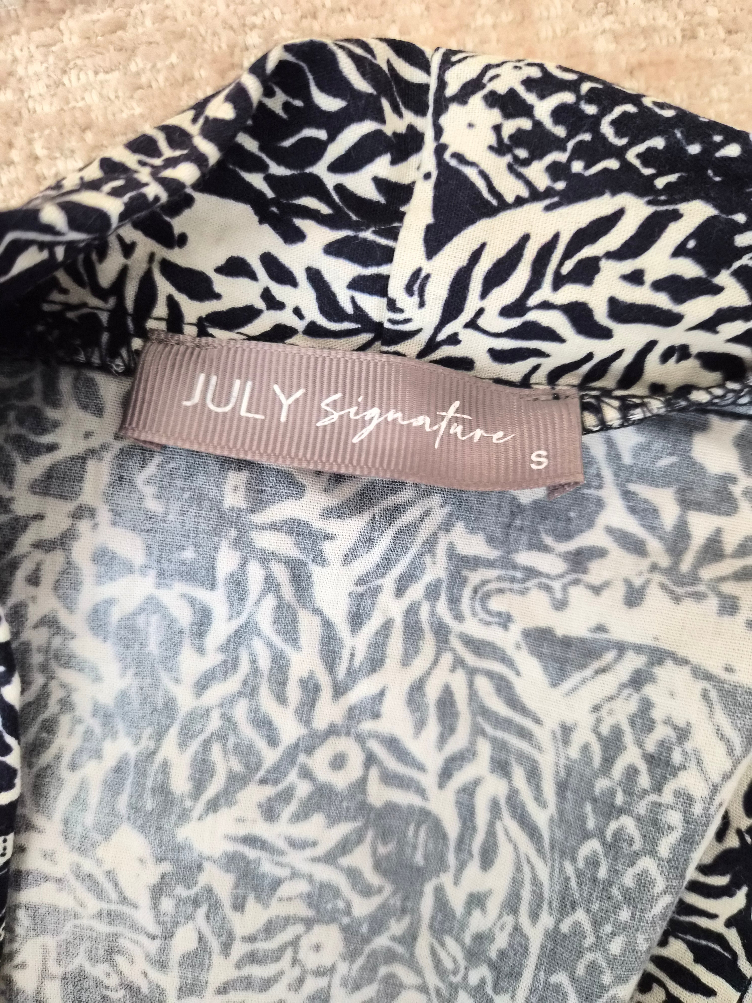 July Signature Botanical Blouse – Size S