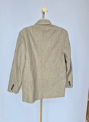 ZARA Wool Collection Beige Tailored Blazer – Size EUR/USA MEX 26