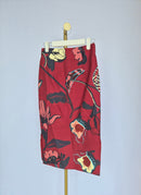 Love, Bonito Studio Floral Pencil Skirt – Size S (UK 8)